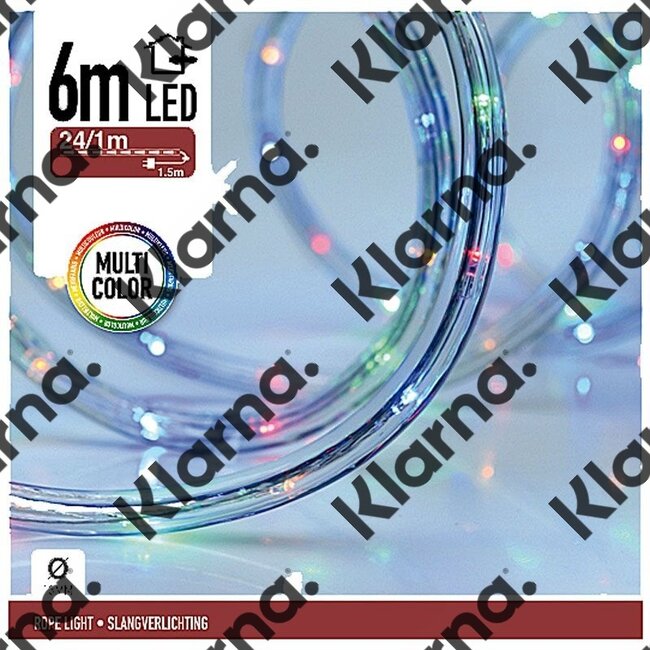 DecorativeLighting LED Lichtslang 6 meter multicolor