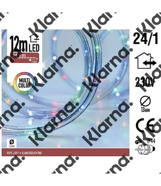DecorativeLighting LED Lichtslang 12 meter multicolor