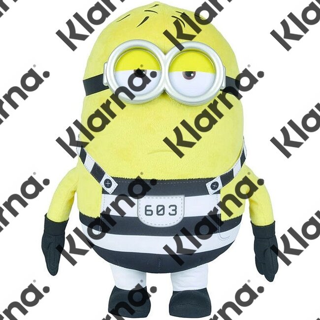 Despicable Me3 Pluche Knuffel Minions Jail Tom 37cm
