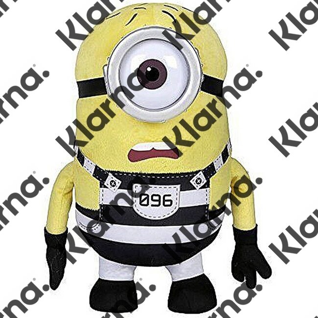 Despicable Me3 Pluche Knuffel Minions Jail Carl 37cm