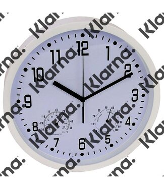 Gifts@Home Wandklok, hygro- / thermometer 25cm