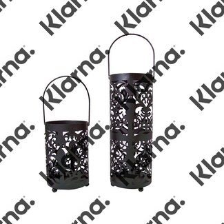 Gifts@Home Kaarsenhouders - nostalgie - set van 2