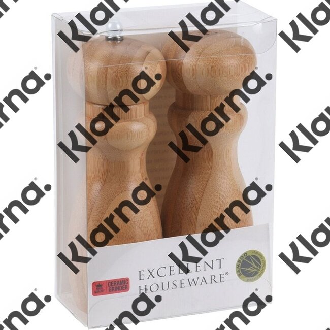 Excellent Houseware. Peper & Zoutmolen - bamboe