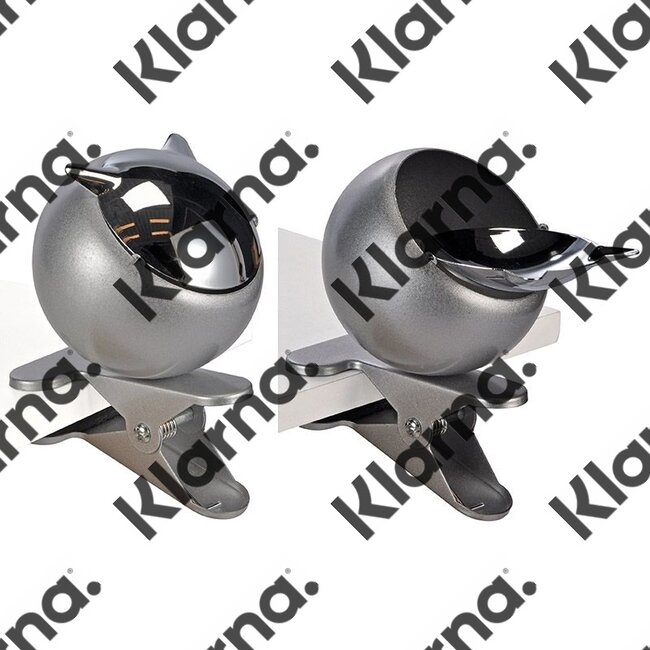 Haushalt International Asbak met tafelclip