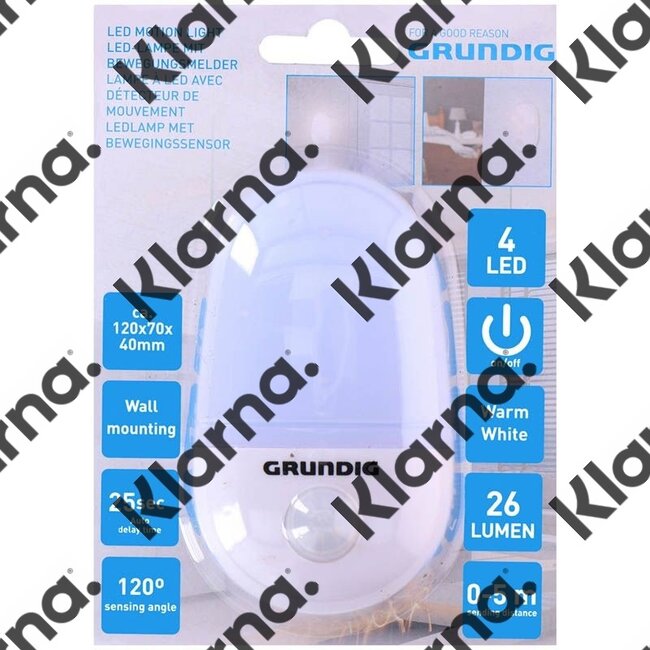 Grundig LED-lamp met bewegingssensor