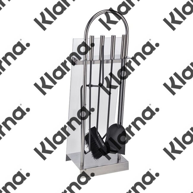 Haushalt International Openhaardset RVS - 5-delig