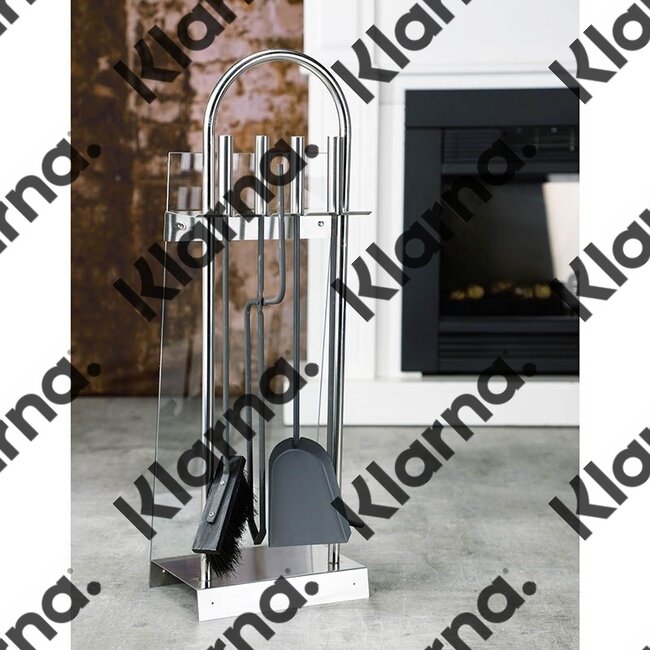 Haushalt International Openhaardset RVS - 5-delig