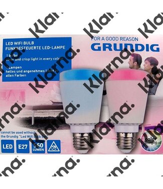 Grundig Lamp met WIFI & LED kleurschakeringen