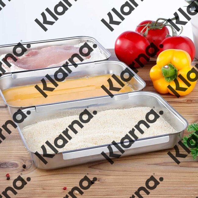 Haushalt International Paneerset RVS - 3-delig