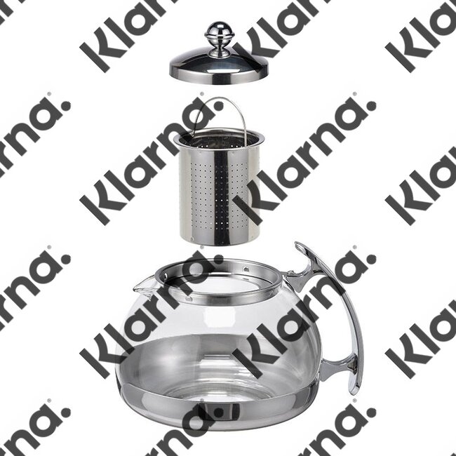 Haushalt International Theepot met filter - 1.2 liter