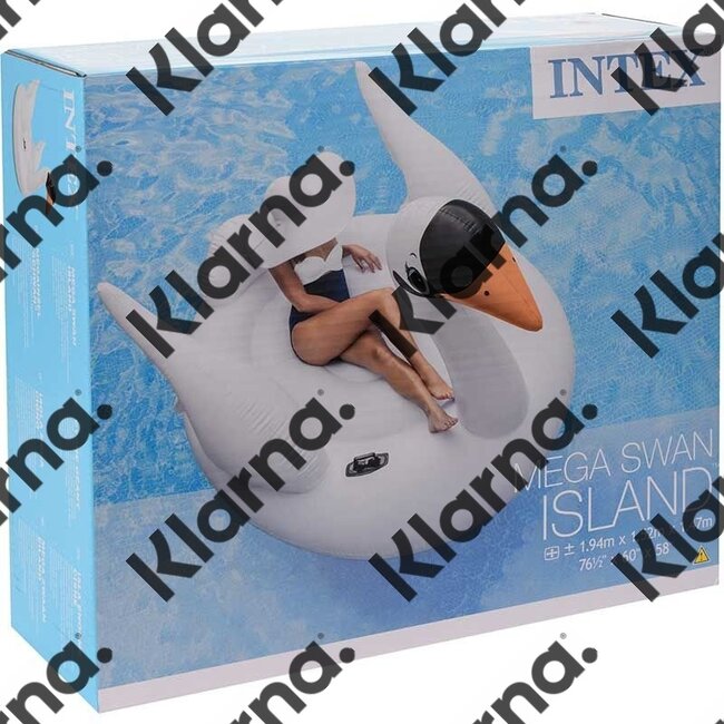 Intex Mega Opblaasbaar Zwaaneiland - 194cm