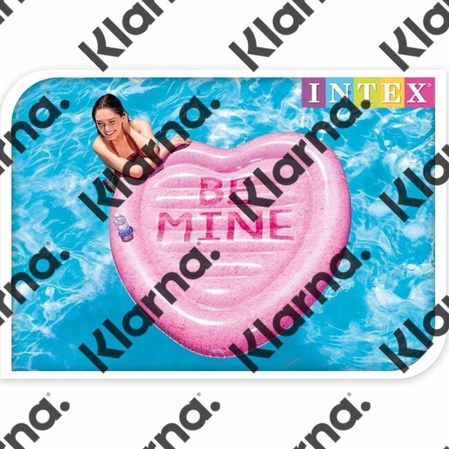 Intex Luchtbed Candy Heart Island - 145cm