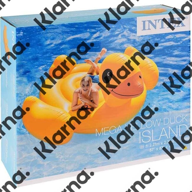 Intex Mega Opblaasbaar Eend Eiland - 221cm