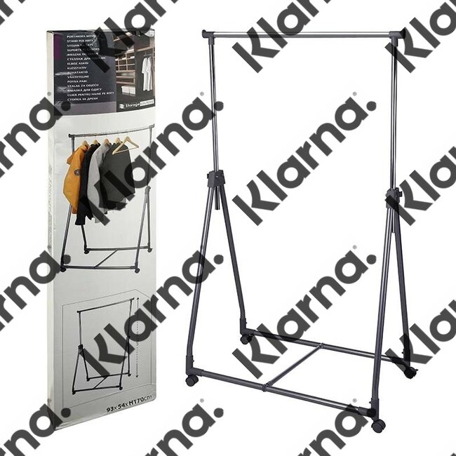 Storage Solutions Verrijdbaar kledingrek  93x54x170cm