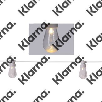 Feestverlichting - 20 lamps - helder - warm-wit