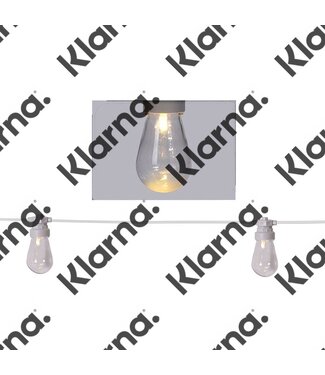 Feestverlichting - 20 lamps - helder - warm-wit