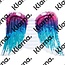 Intex Luchtbed - Angel Wings - 251x160cm