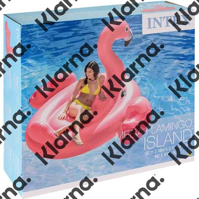 Intex Mega Opblaasbaar Flamingo Eiland - 218cm