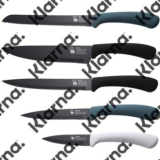 Renberg 5-delige Messenset - Color Slice