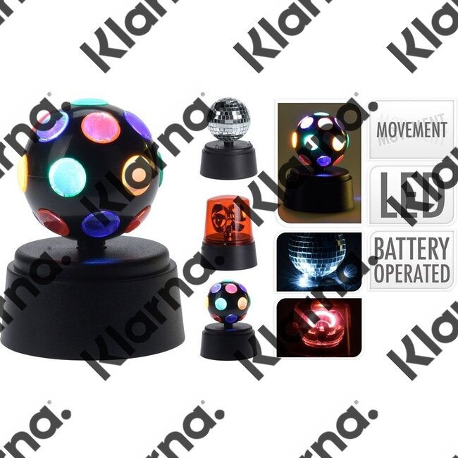 Discolampen - 3 stuks