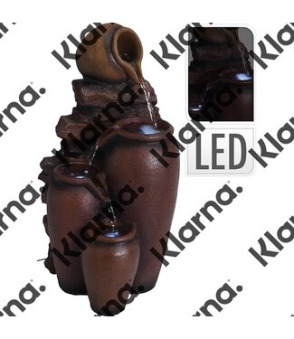 Waterfontein kruiken - 40cm