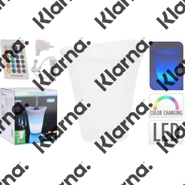 ProGarden LED Wijnkoeler - multicolour - afstandsbediening