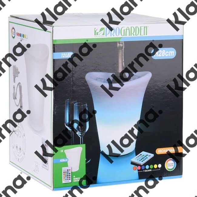 ProGarden LED Wijnkoeler - multicolour - afstandsbediening