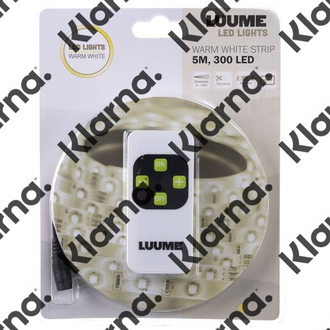 Luume LED strip 5 meter - warm wit