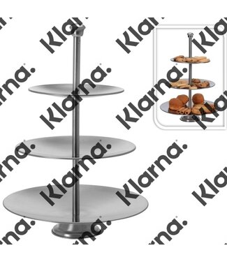 Etagere 36cm - RVS