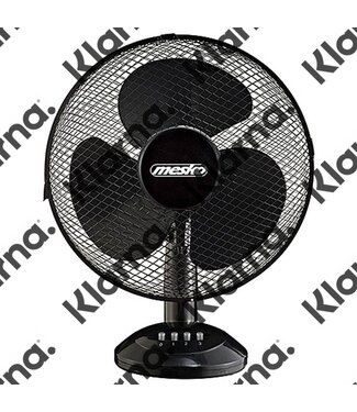 Mesko MS7310 - Tafelventilator zwart - 40cm