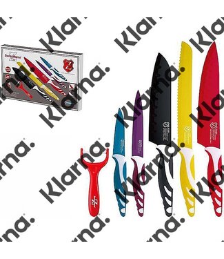 Swiss Home RVS Messenset 6 delig
