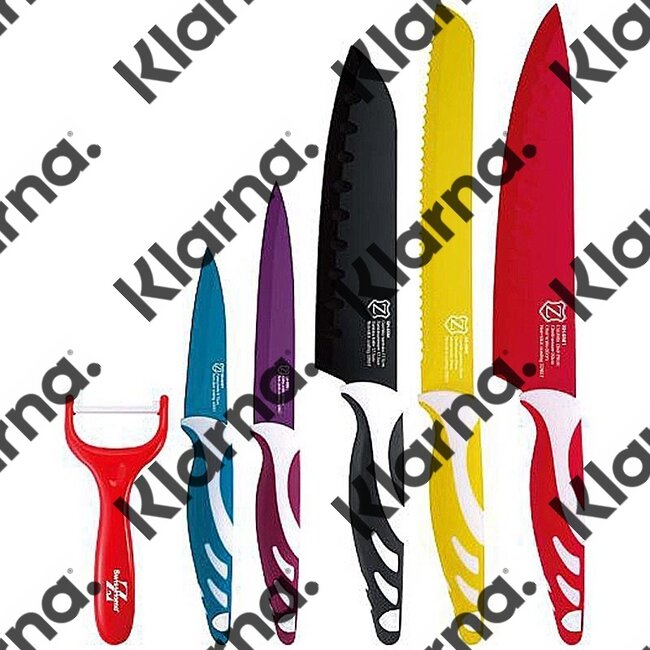 Swiss Home RVS Messenset 6 delig