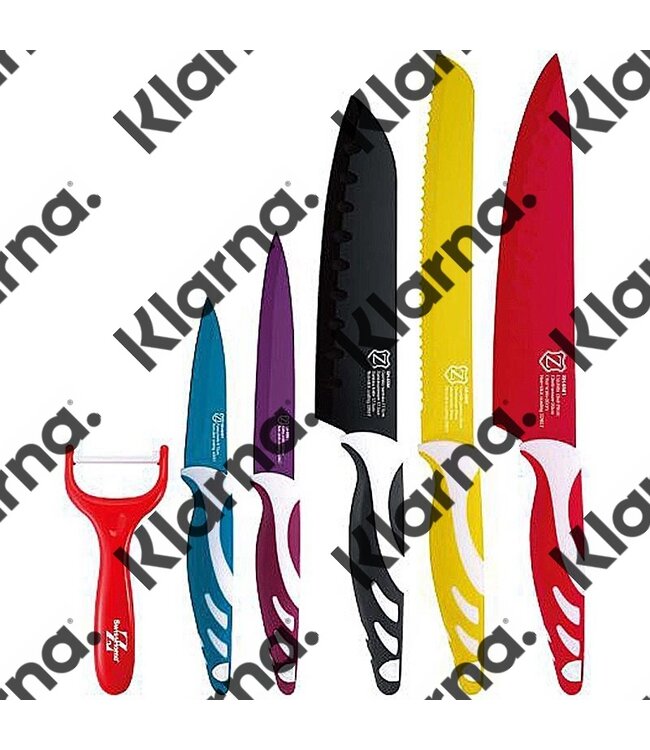 Swiss Home RVS Messenset 6 delig