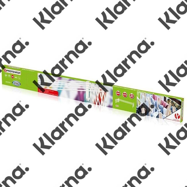 Protenrop Uittrekbaar stalen droogrek (120x70cm)