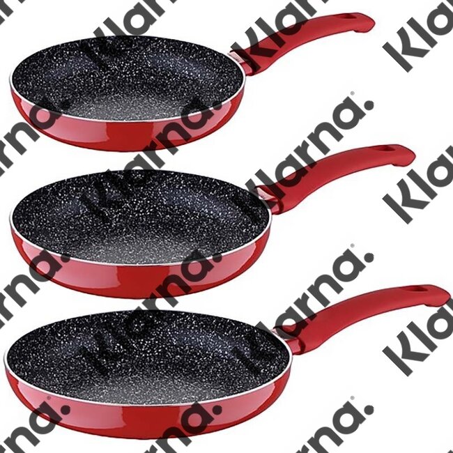 Renberg Koekenpannenset rood