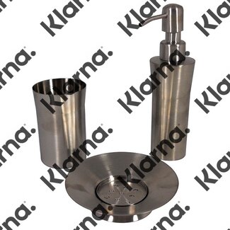 Protenrop Roestvrijstalen badset (3 dlg)