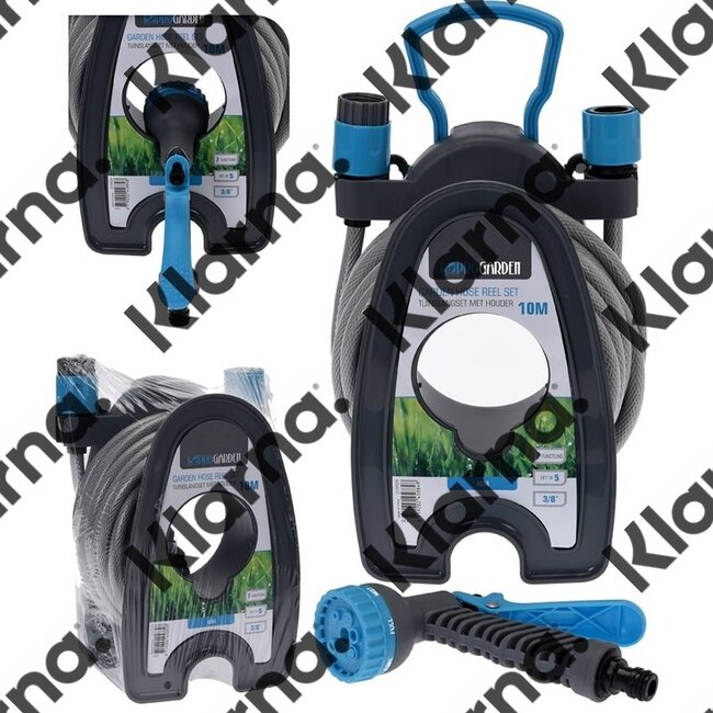 ProGarden Tuinslangset met houder 10 meter