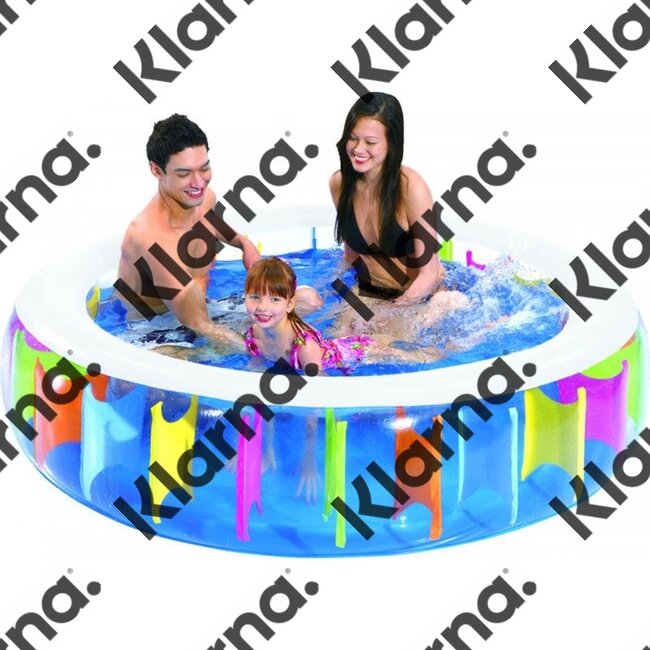 Jilong Familiebad - Regenboog - 190cm
