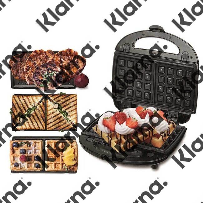 Camry CR3024 - Grill, sandwich en wafelmaker - 3in1