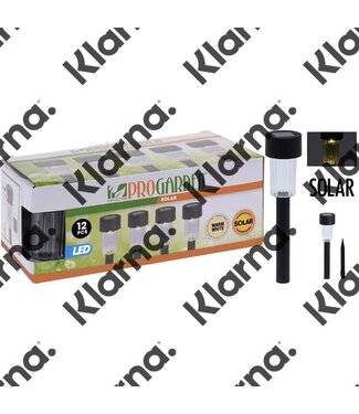 ProGarden Solarlampen LED - 12 stuks