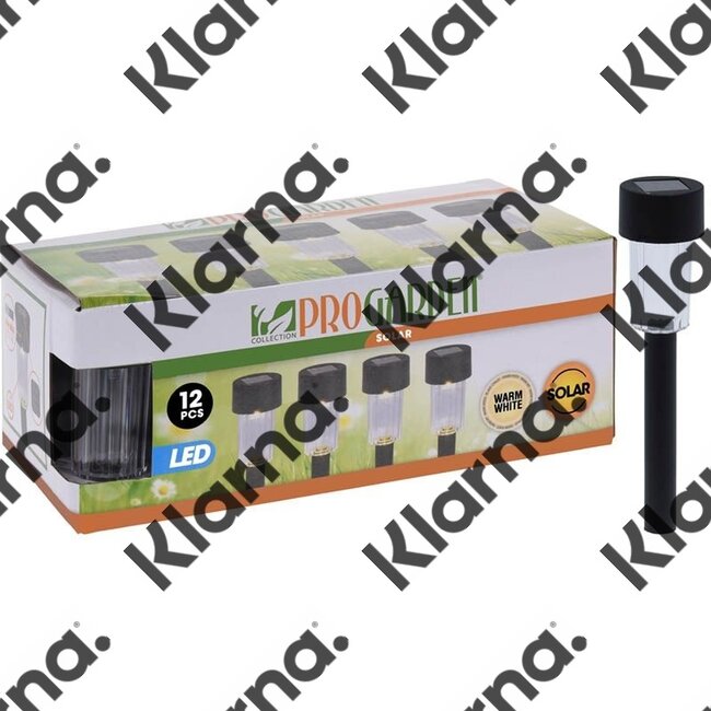 ProGarden Solarlampen LED - 12 stuks