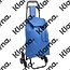 Boodschappentrolley - Handige Trappenloper - blauw