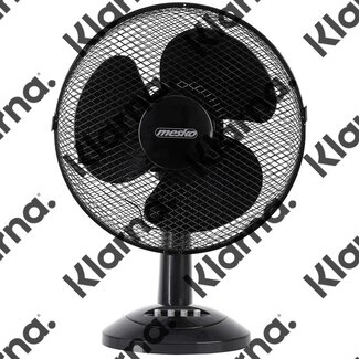 Mesko MS7309 - Tafelventilator zwart - 30cm
