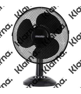 Mesko MS7309 - Tafelventilator zwart - 30cm