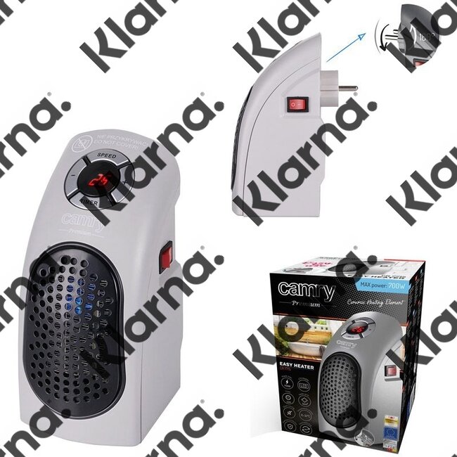 Camry CR 7715 - Heater - voor in stopcontact