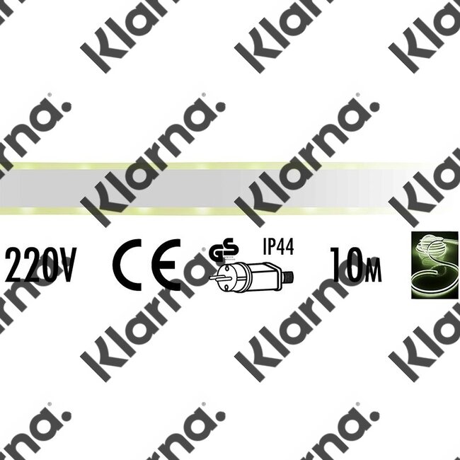 LED Neonlight 10 meter wit