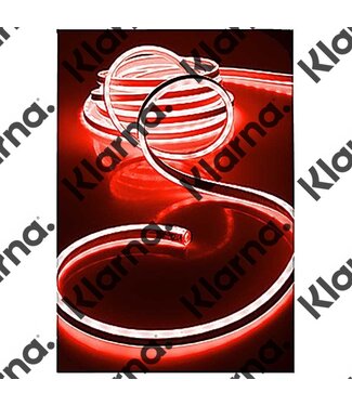 LED Neonlight 10 meter rood