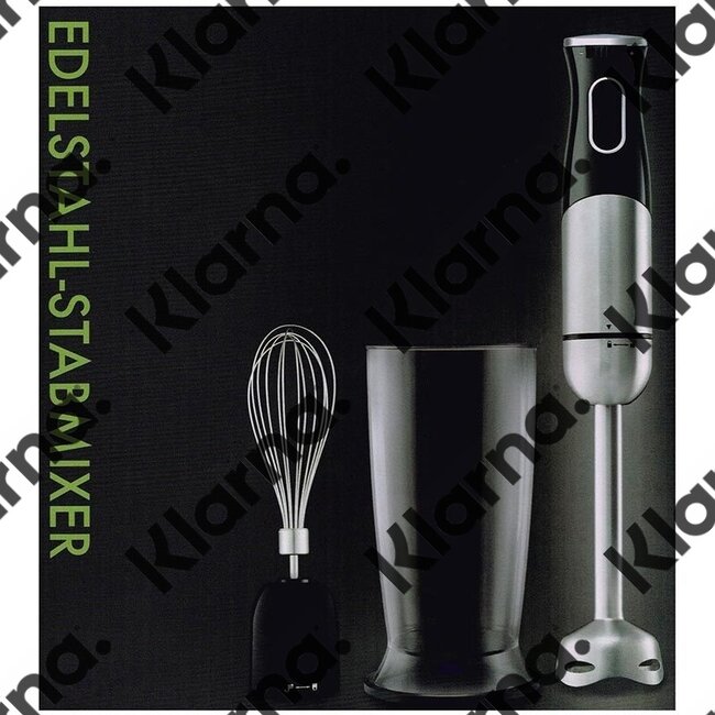 Staafmixerset RVS - 4-delig