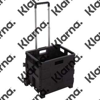 Trolley met vouwkrat