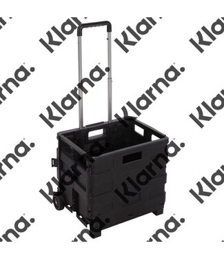 Trolley met vouwkrat